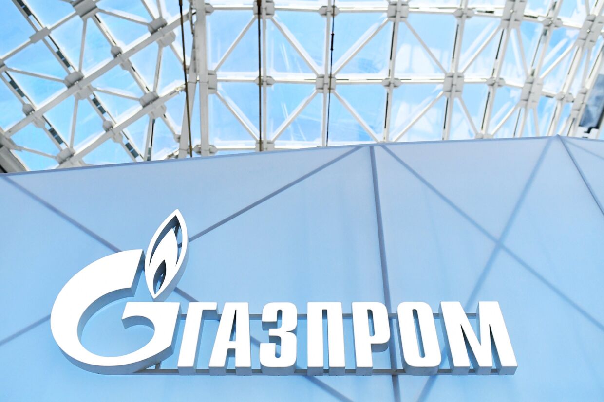 Эмблема ПАО «Газпром»