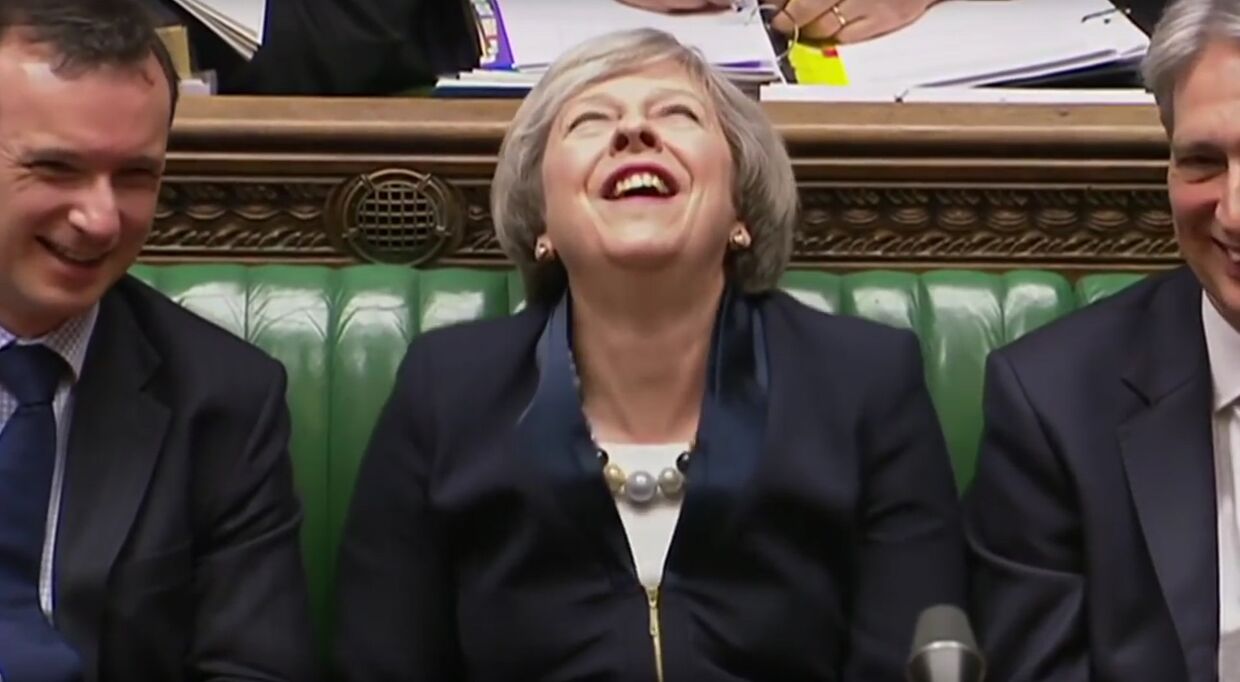 «Дьявольский смех» в британском парламенте