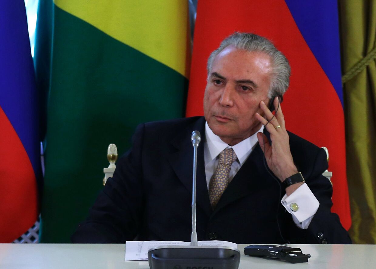 Вице-президент Федеративной Республики Бразилия Мишел Мигел Элиас Темер
