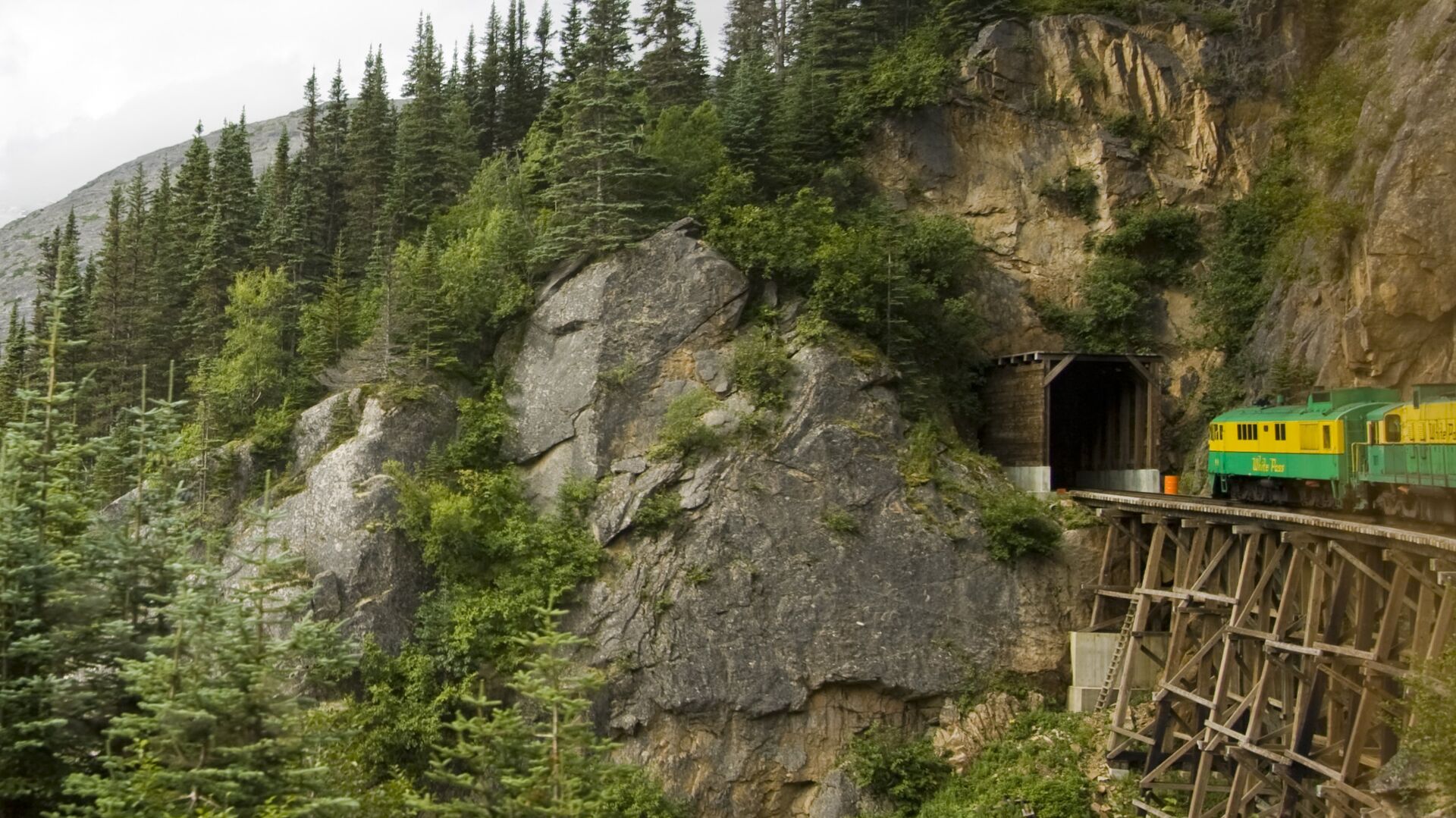 Железнодорожный тоннель на Аляске - ИноСМИ, 1920, 19.10.2025