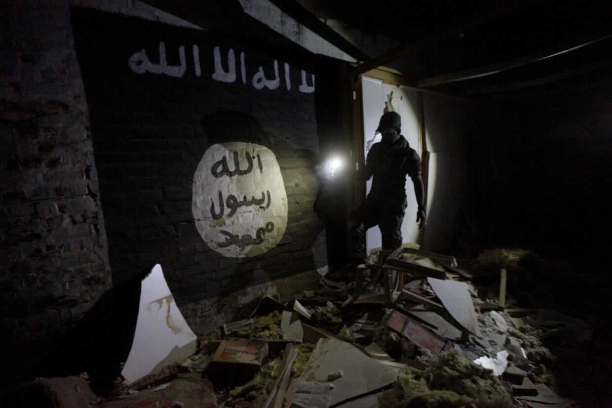 Секретная подземная база боевиков ИГИЛ недалеко от Мосула