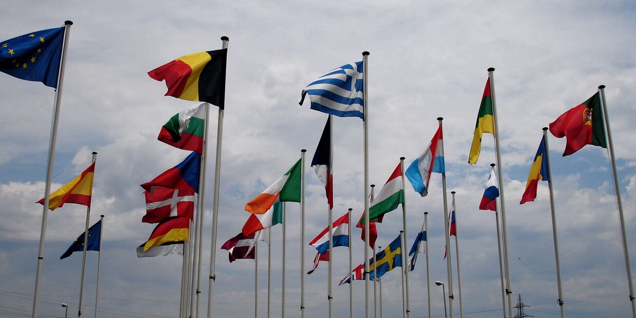 Флаги стран ЕС Флаги стран ЕС