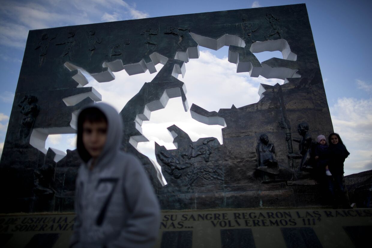 Мемориал погибшим аргентинцам в Ушуая, Аргентина