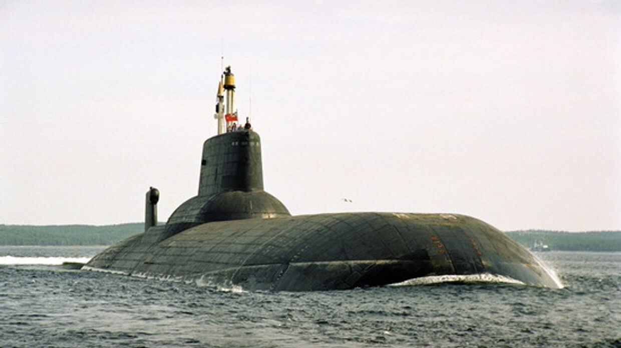 Подводный крейсер-ракетоносец Дмитрий Донской