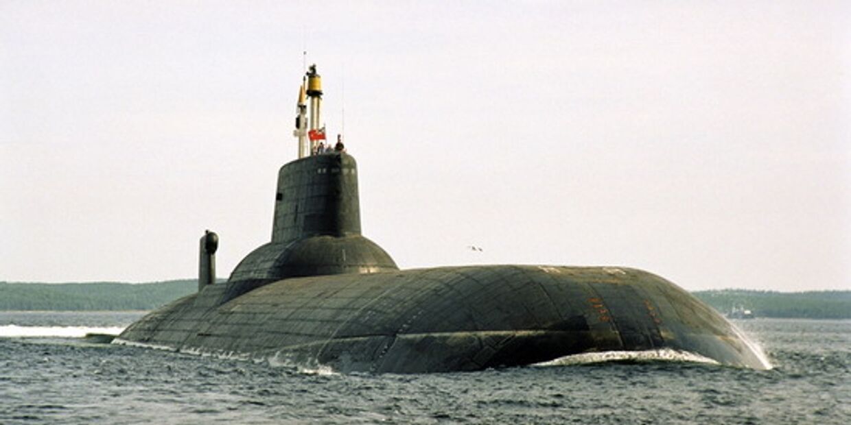 Подводный крейсер-ракетоносец Дмитрий Донской