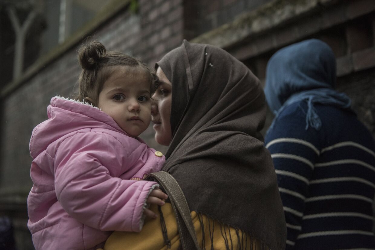 Сирийские беженцы в Стамбуле