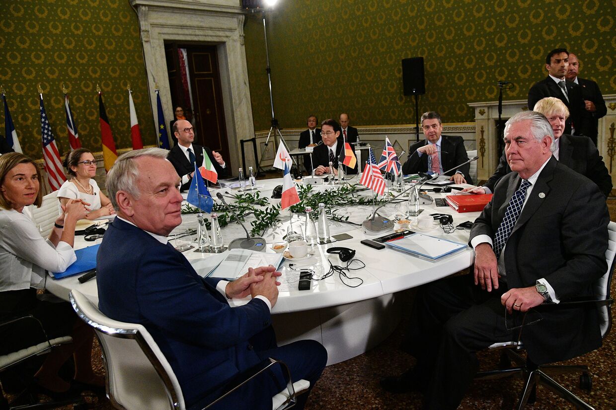 Встреча министров иностранных дел большой семерки в Лукке