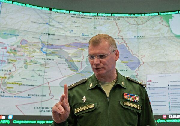 Начальник управления пресс-службы и информации военного ведомства генерал-майор Игорь Конашенков. Архивное фото Начальник управления пресс-службы и информации военного ведомства генерал-майор Игорь Конашенков. Архивное фото