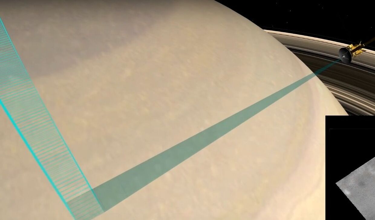 Фантастический «нырок» Cassini