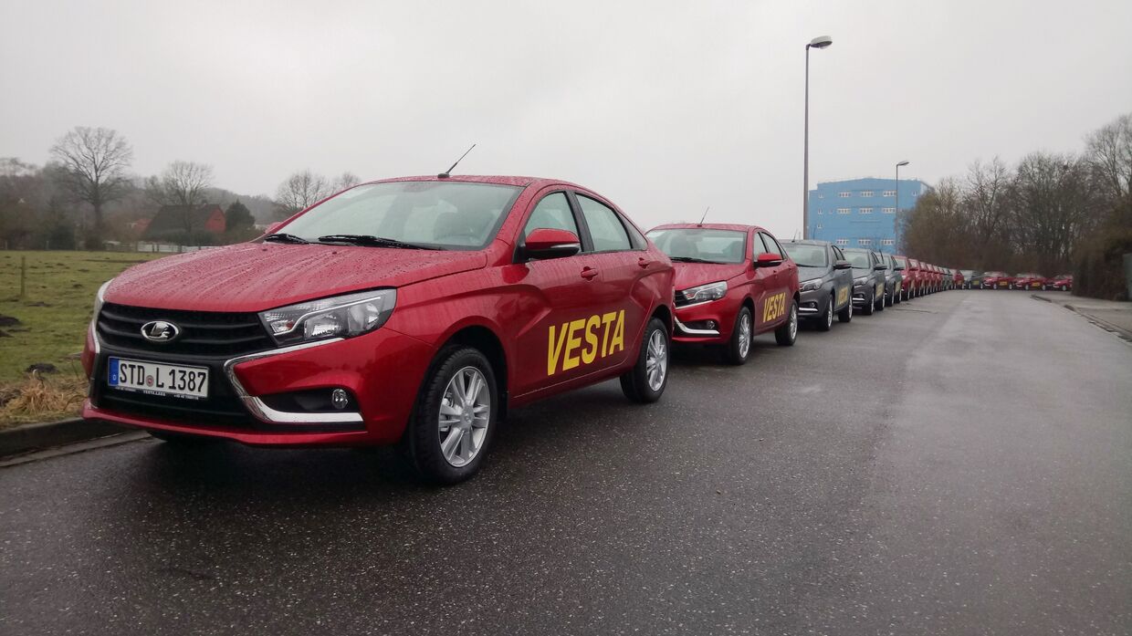 Старт продаж LADA Vesta в Германии