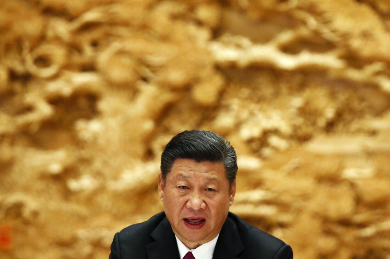 Президент Китая Си Цзиньпин на форуме «Один пояс - один путь» в Пекине
