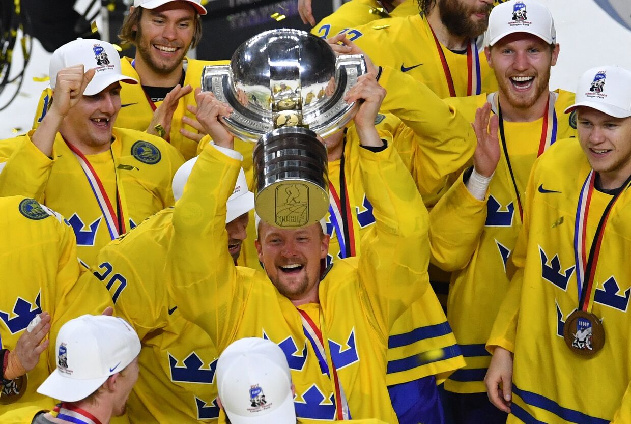 Сборная Швеции в финальном матче чемпионата мира-2017, 22 мая