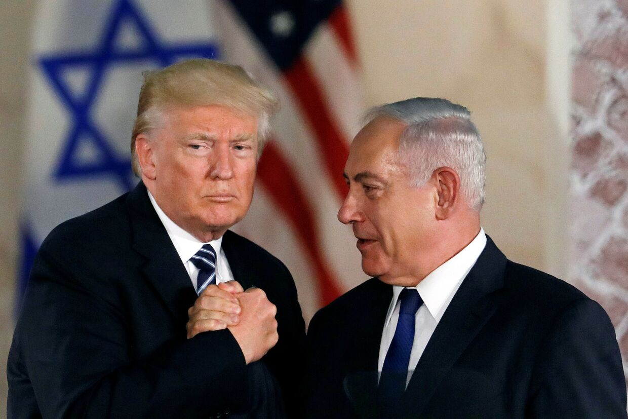 Президент США Дональд Трамп и премьер-министр Израиля Биньямин Нетанияху