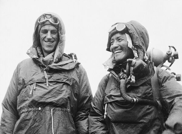 Участники экспедиции на Эверест 1953 года