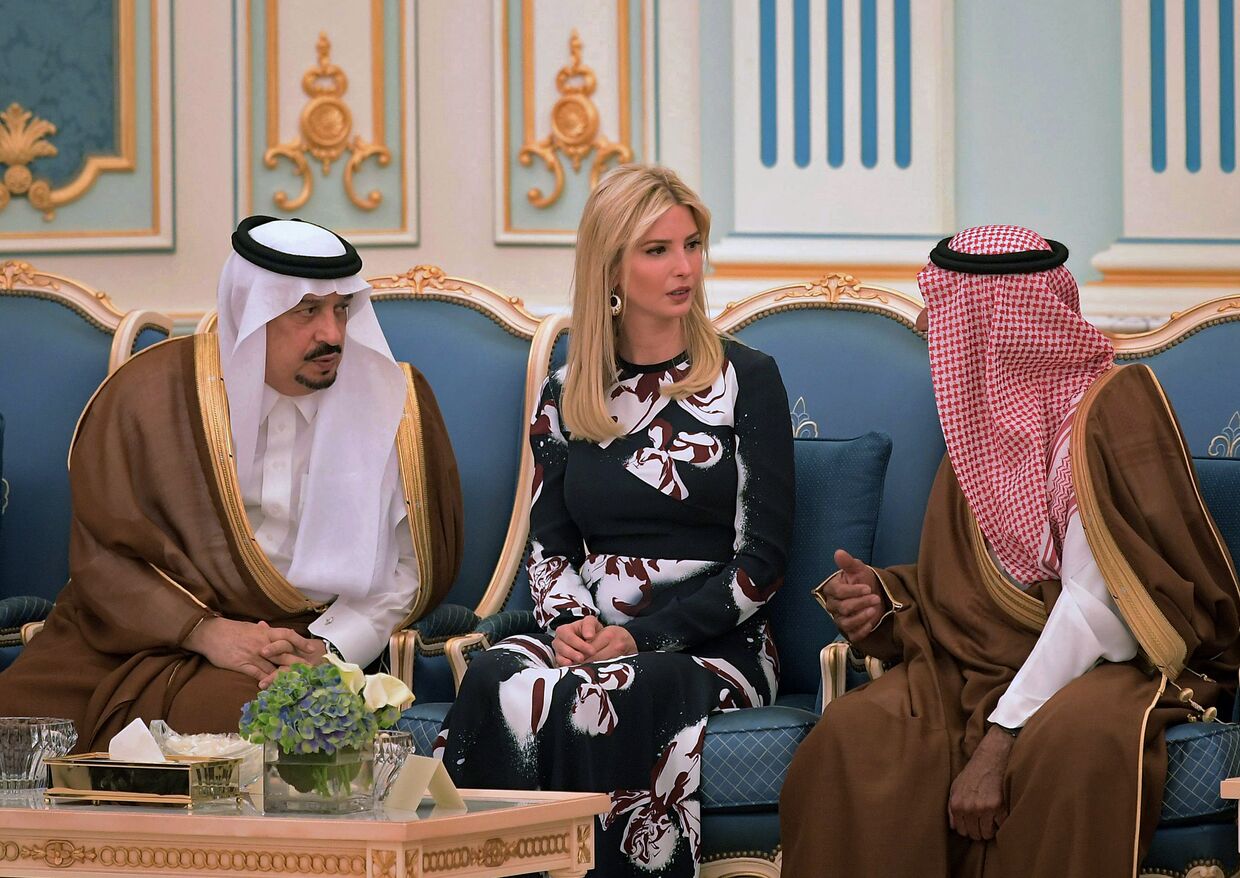 Иванка Трамп в Саудовской Аравии. 20 мая 2017