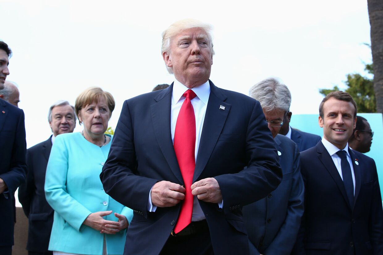 Президент США Дональд Трамп на саммите G7