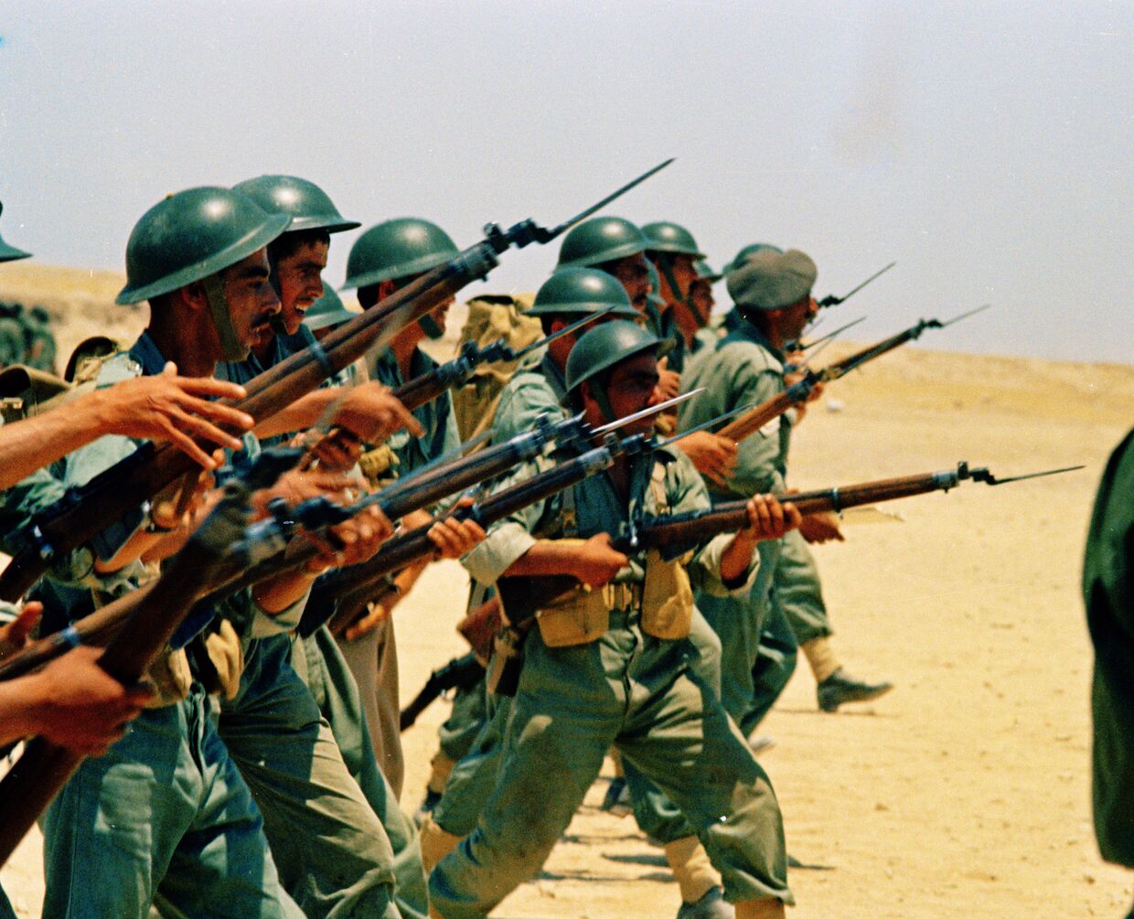 Учения иорданских войск на израильской границе, июнь 1976 года