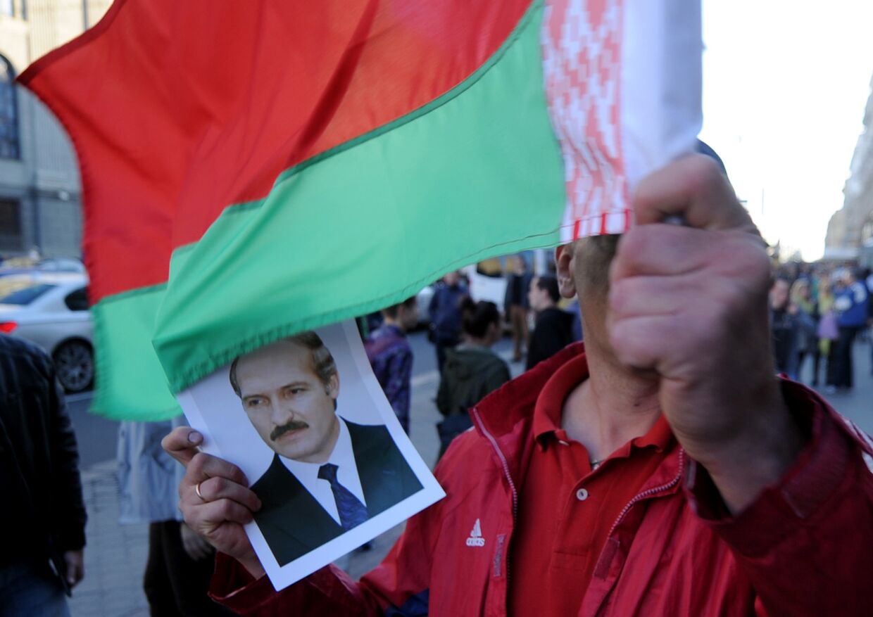 Митинг оппозиции в центре Минска