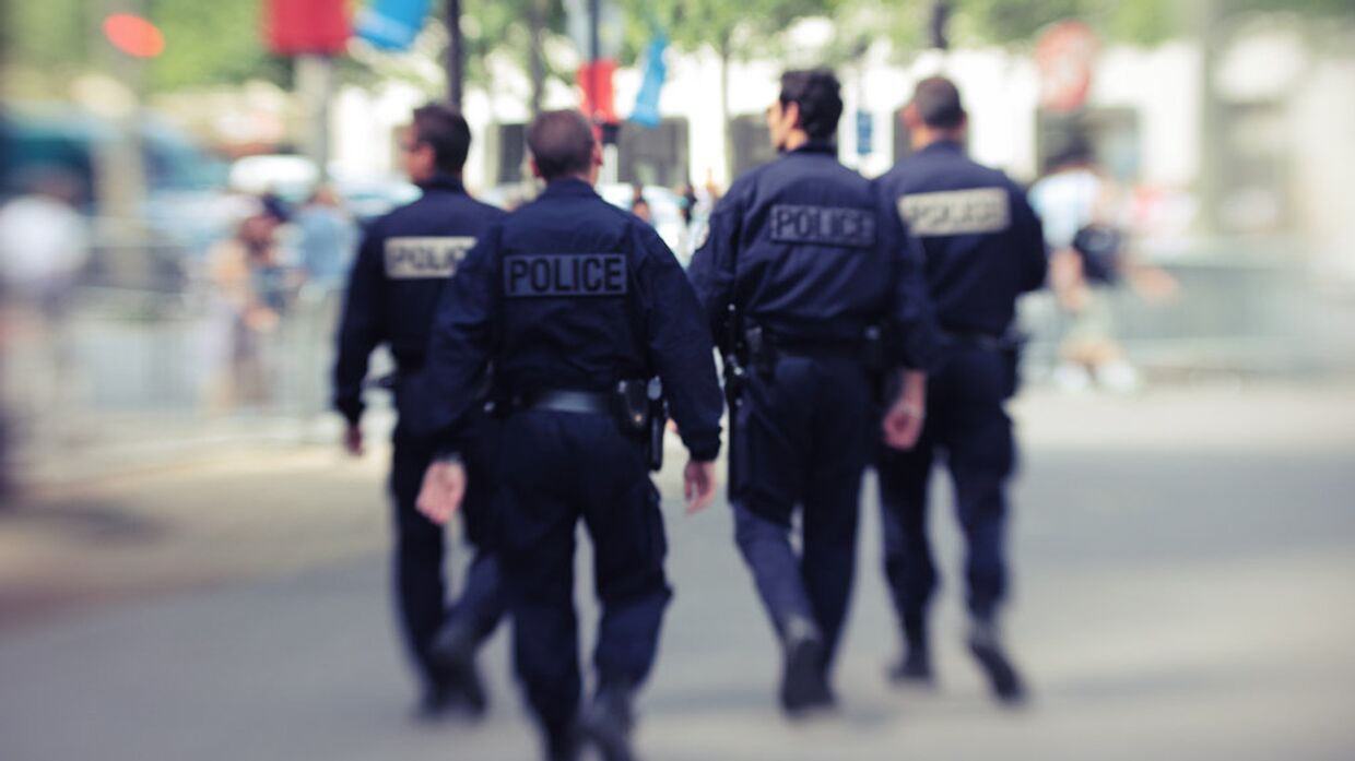 Полиция, Париж, Франция