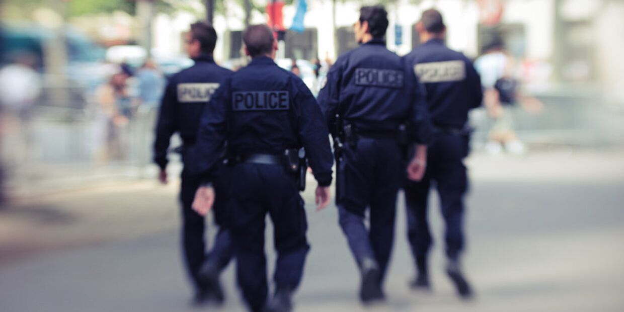 Полиция, Париж, Франция