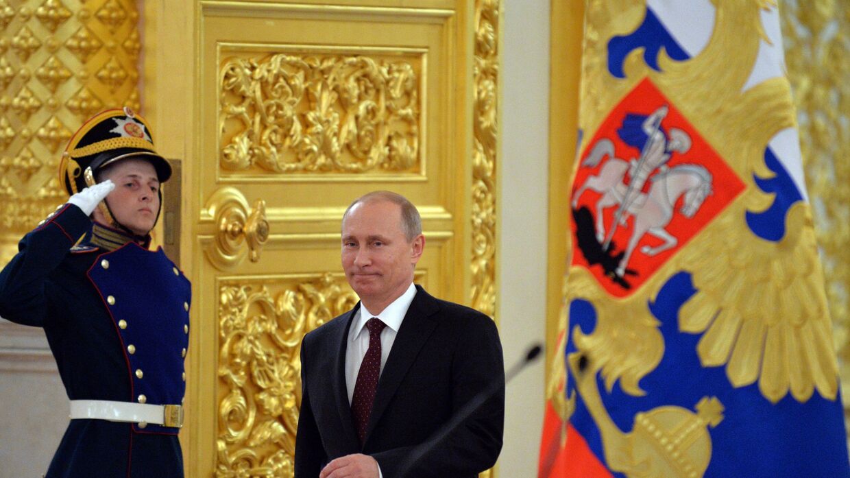 Президент России Владимир Путин в Кремле