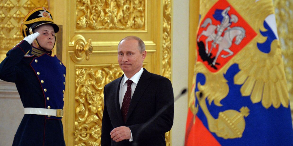 Президент России Владимир Путин в Кремле Президент России Владимир Путин в Кремле