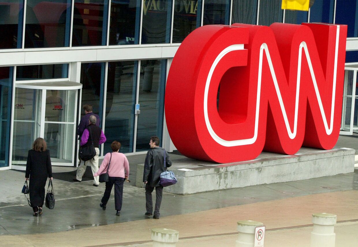 Здание телеканала CNN
