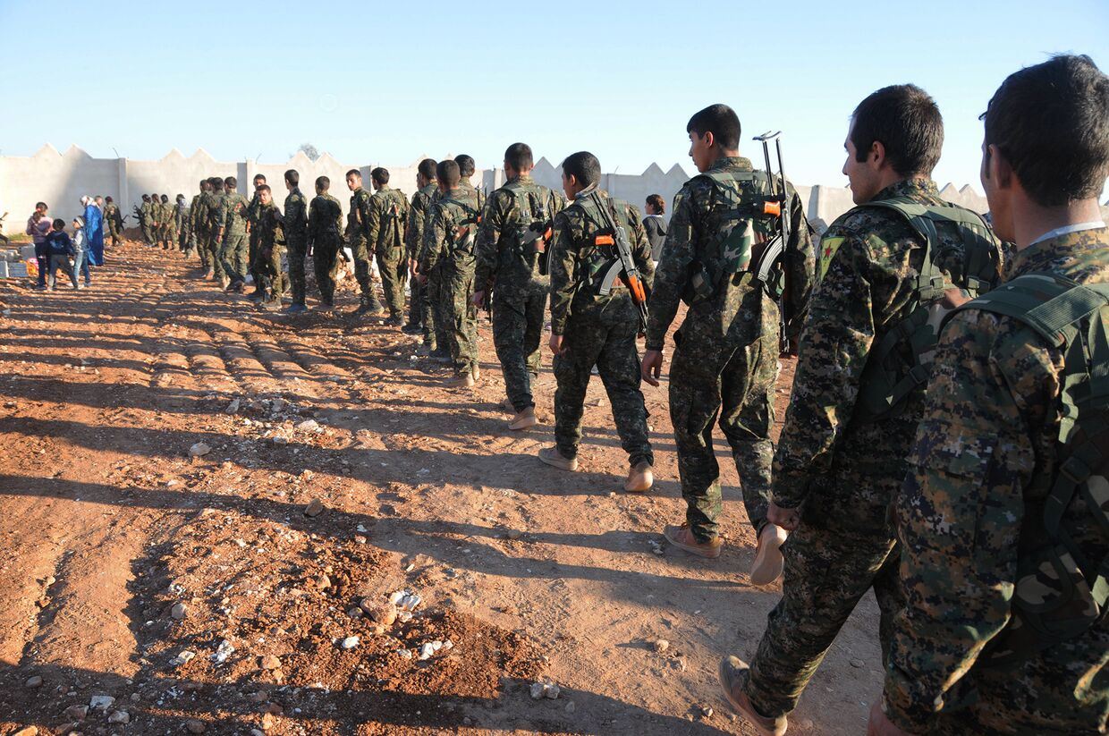 Демократические силы Сирии перед операцией по освобождению Ракки