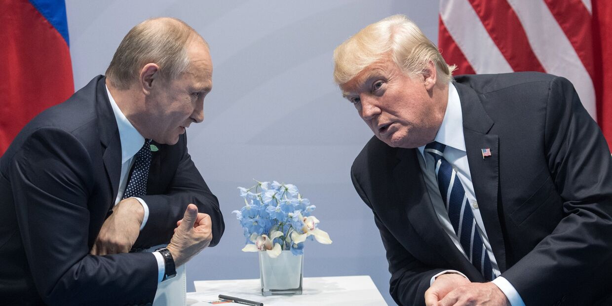 Президент РФ В. Путин принимает участие в саммите Группы двадцати в Гамбурге