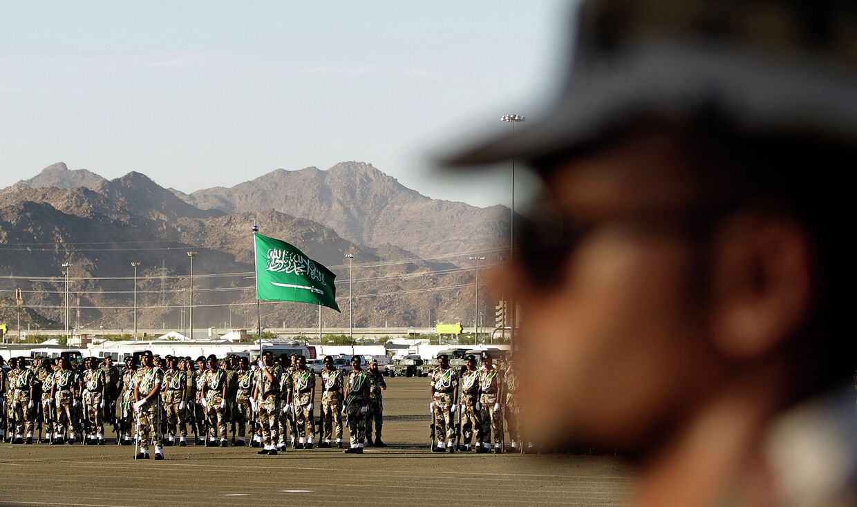 Солдаты вооруженных сил Саудовской Аравии