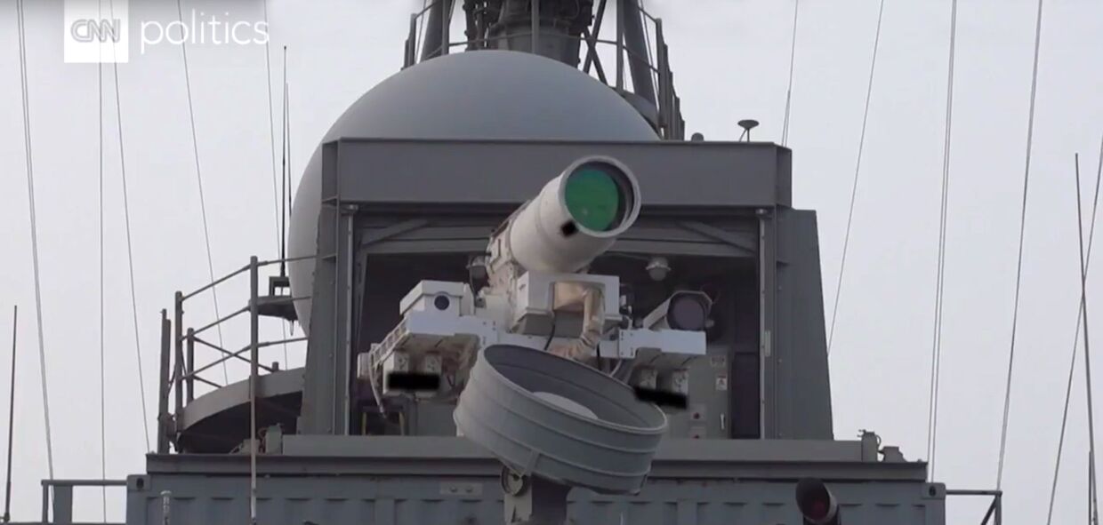 ВМС США испытали лазерную пушку