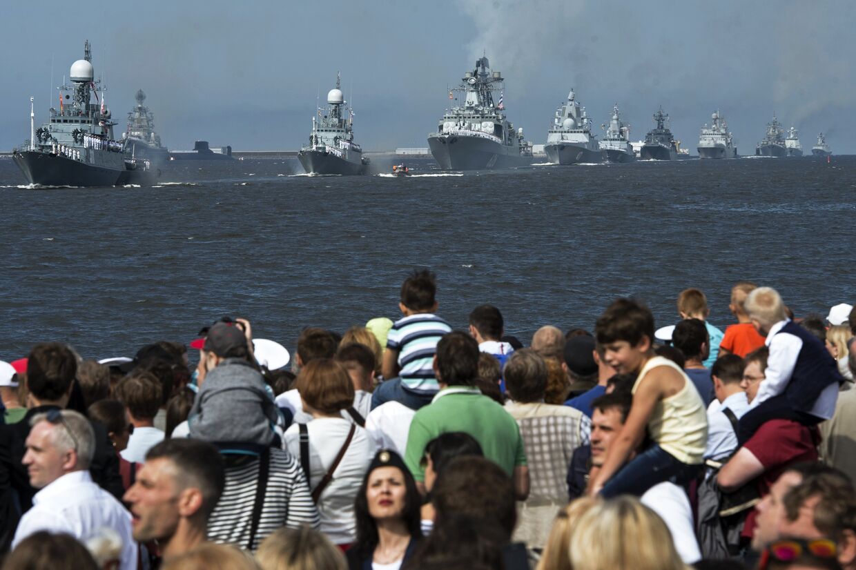 День ВМФ России в Кронштадте