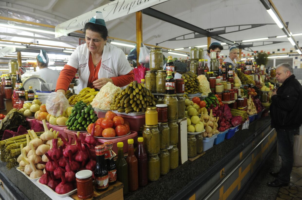 Дорогомиловский рынок в Москве