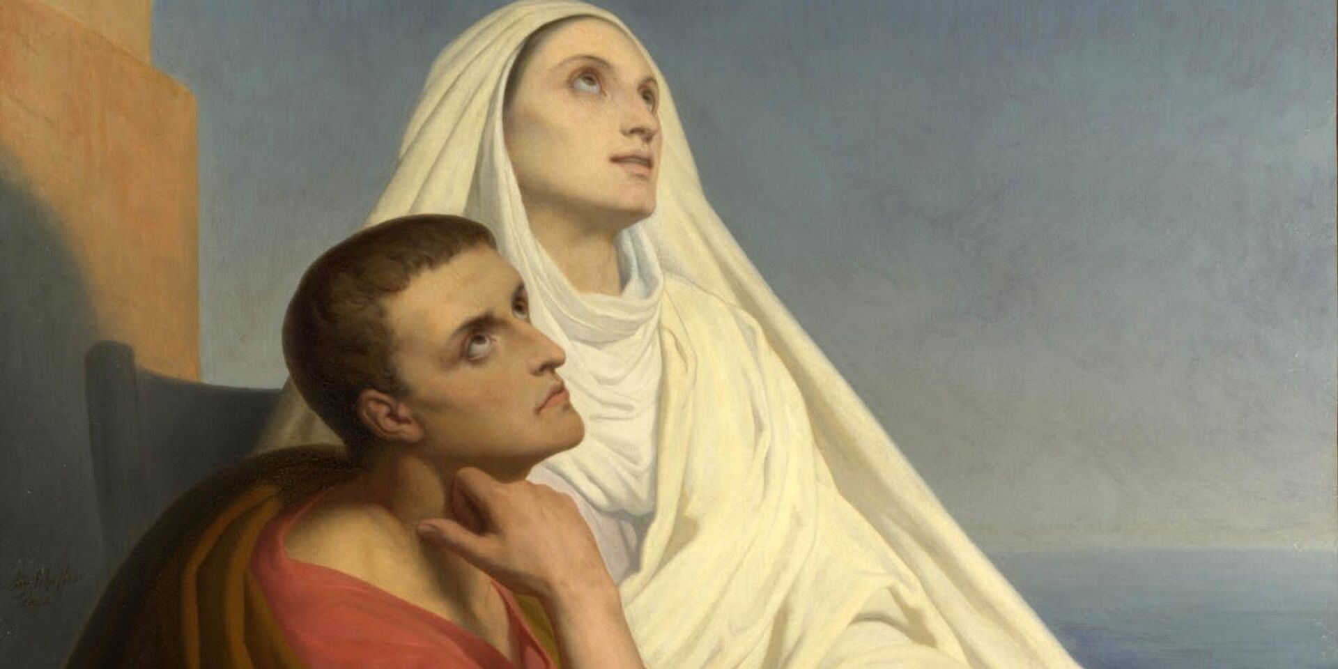 Святой Августин и Святая Моника - ИноСМИ, 1920, 19.08.2023