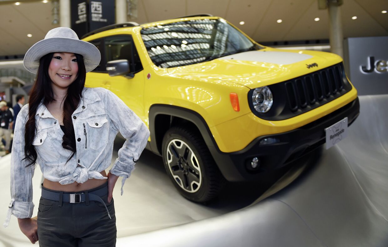 Jeep Renegade Trailhawk на 44-м автосалоне Tokyo Motor Show 2015 в Токио, Япония