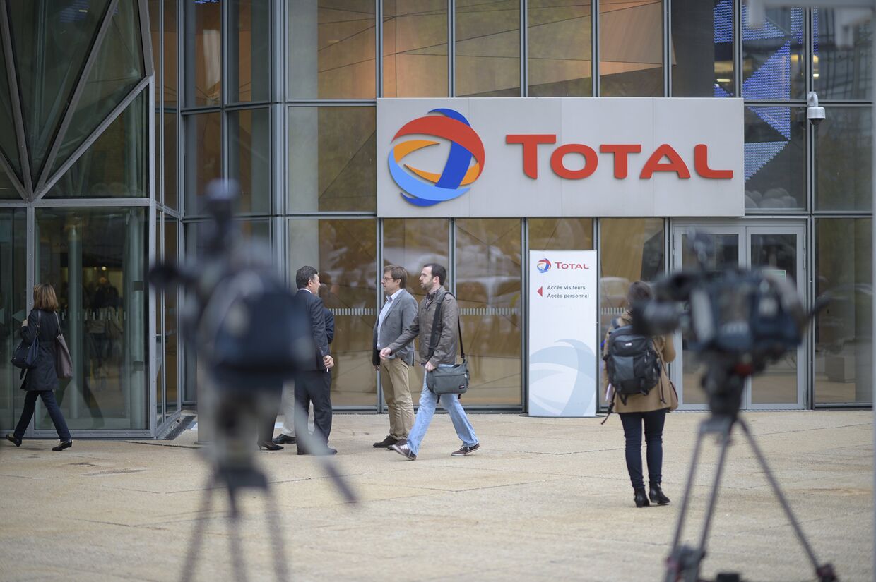 Штаб-квартира французской нефтегазовой компании Total в Париже