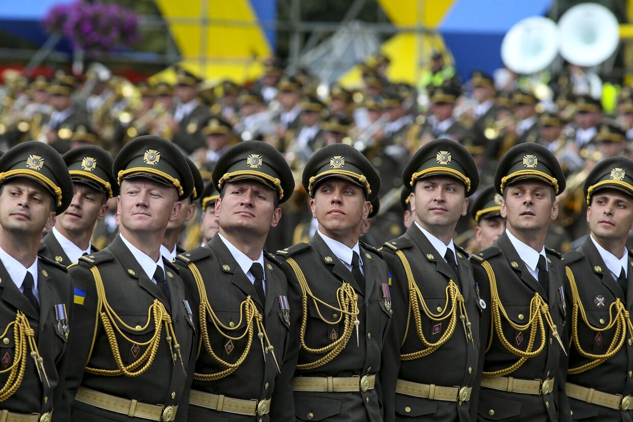 Парад в честь Дня независимости в Киеве