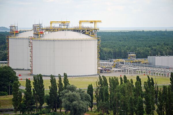 Газовый терминал в Польше Газовый терминал в Польше