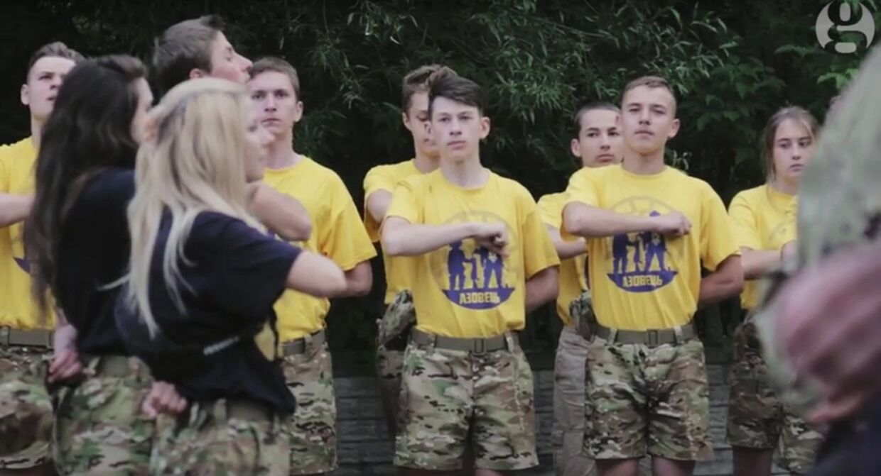 Украинский крайне правый детский лагерь: «Я хочу воспитать воина»
