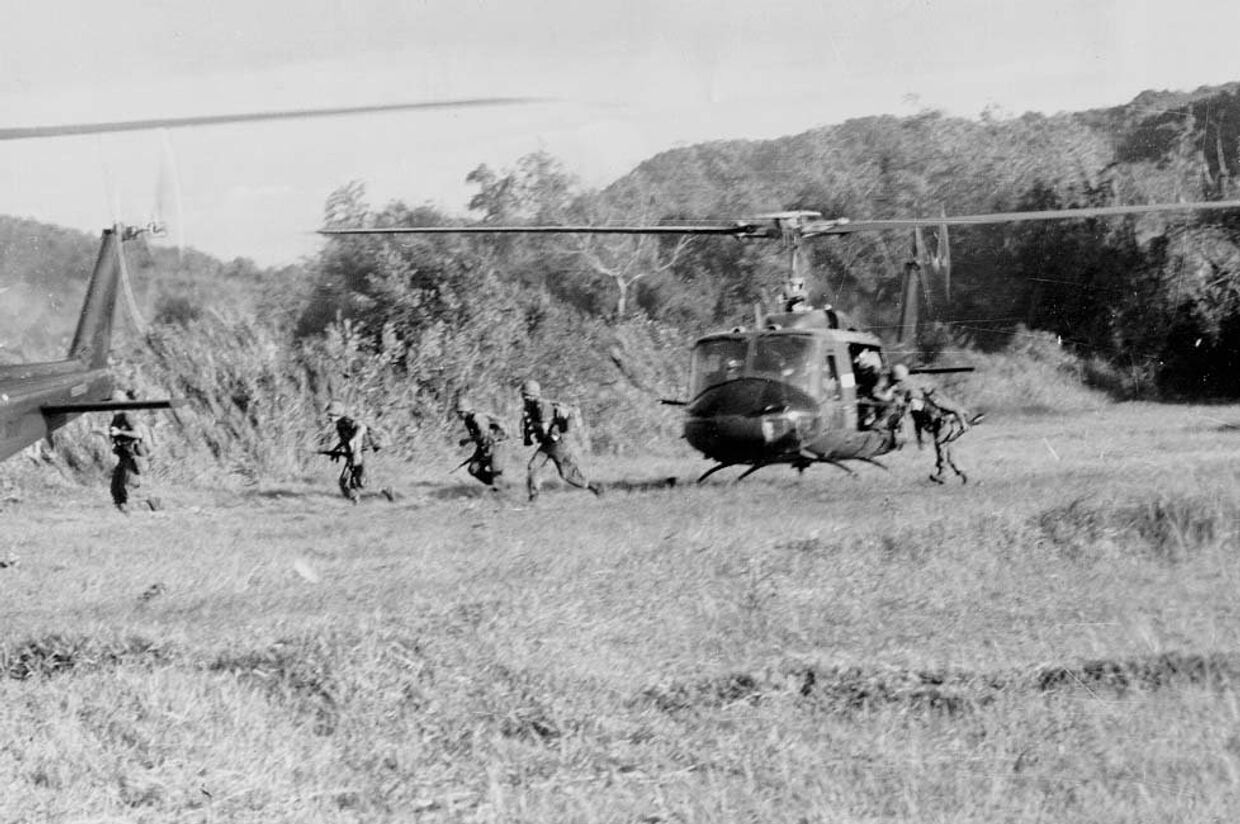 Битва в долине Йа-Дранг, Вьетнам. В посадочной зоне «X-Ray»