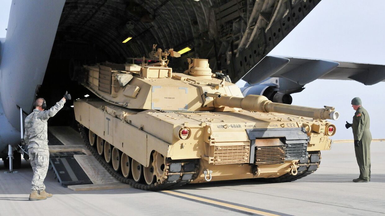 Американский танк M1A2 Abrams