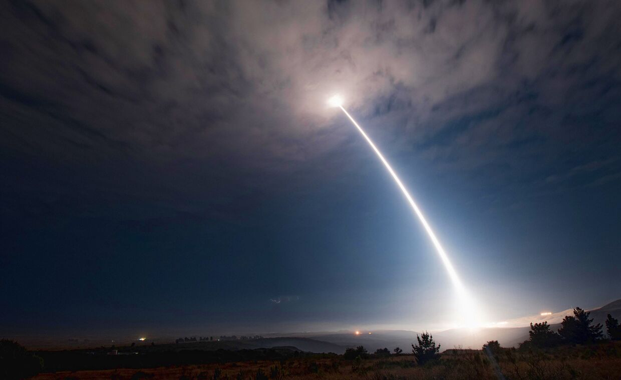 Испытания межконтинентальной баллистической ракеты Minuteman III