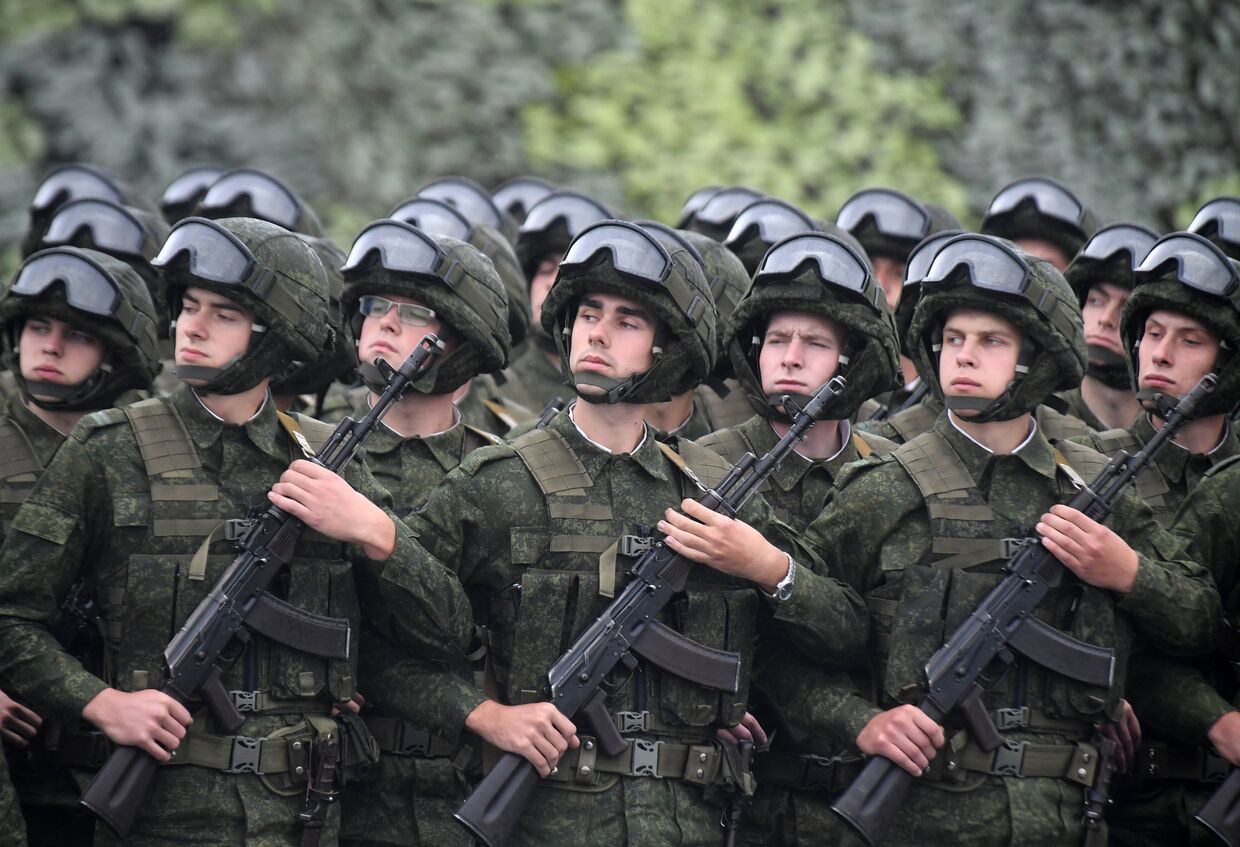 Российско-белорусские военные учения Запад-2017 в Белоруссии