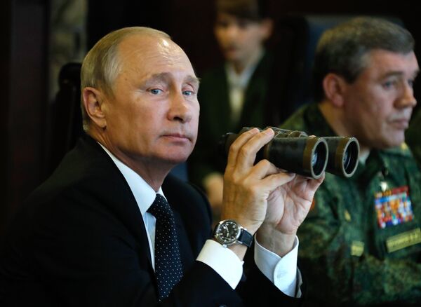 Рабочая поездка президента РФ В. Путина в Ленинградскую область