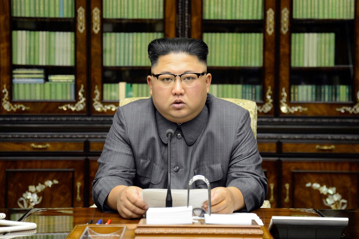 Лидер Северной Кореи Ким Чен Ын выступил с заявлением по поводу выступления президента США Дональда Трампа на Генеральной ассамблее ООН