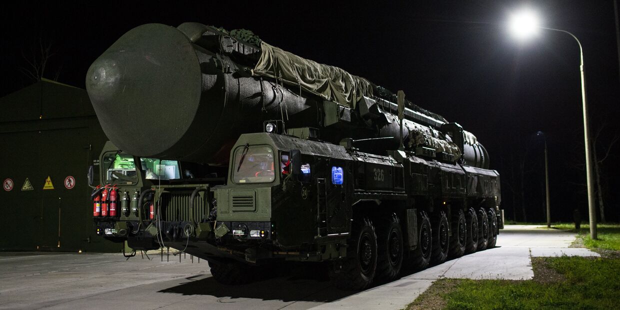 Учения с Новосибирской ракетной дивизией РВСН Учения с Новосибирской ракетной дивизией РВСН