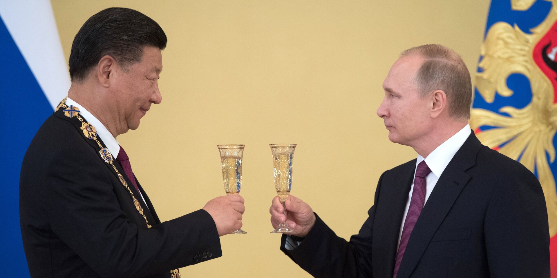 Встреча президента РФ В. Путина и председателя КНР Си Цзиньпина в Москве - ИноСМИ, 1920, 30.07.2025