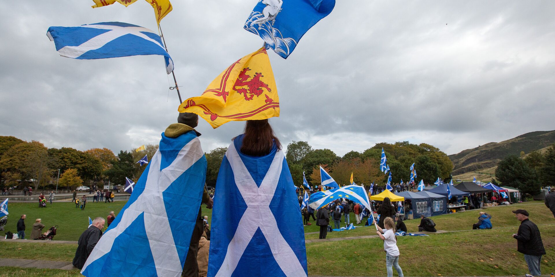 Марш за независимость Шотландии в Эдинбурге - ИноСМИ, 1920, 23.11.2022