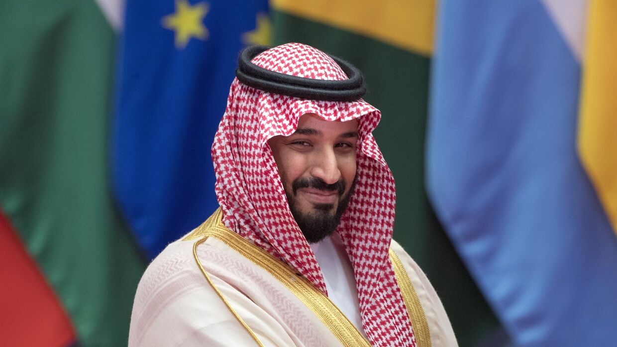 Заместитель наследного принца королевства Саудовская Аравия и министр обороны Мухаммад бин Салман Аль Сауд во время визита в Китай. 2016 год