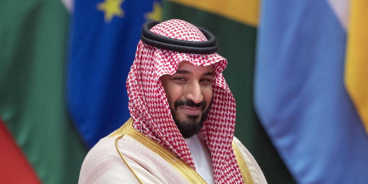 Заместитель наследного принца королевства Саудовская Аравия и министр обороны Мухаммад бин Салман Аль Сауд во время визита в Китай. 2016 год